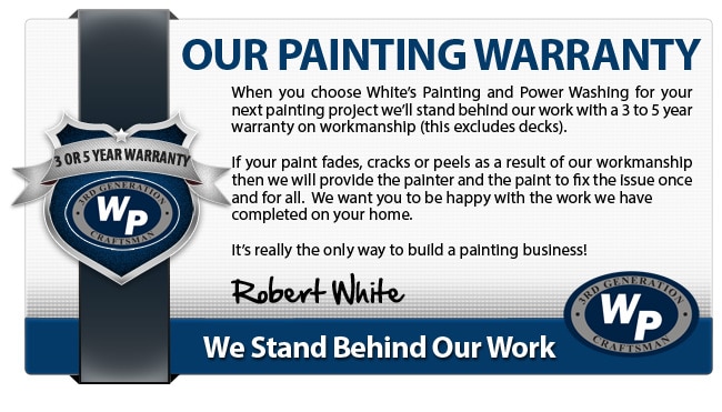 Whites Painting Warranty